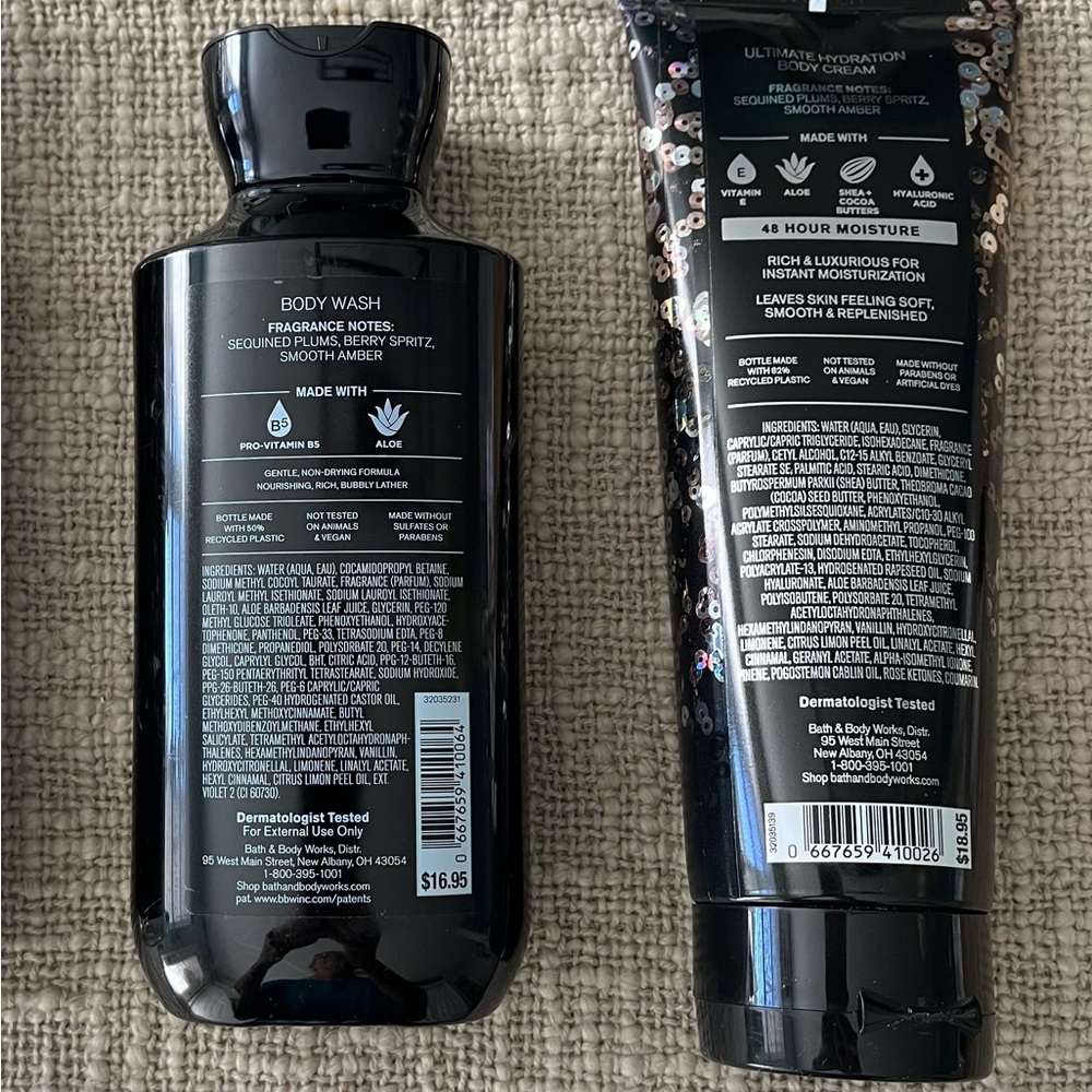 Bath & Body Works -A Toast to You Body Wash & Body Cream Set - - Picture 4 of 4